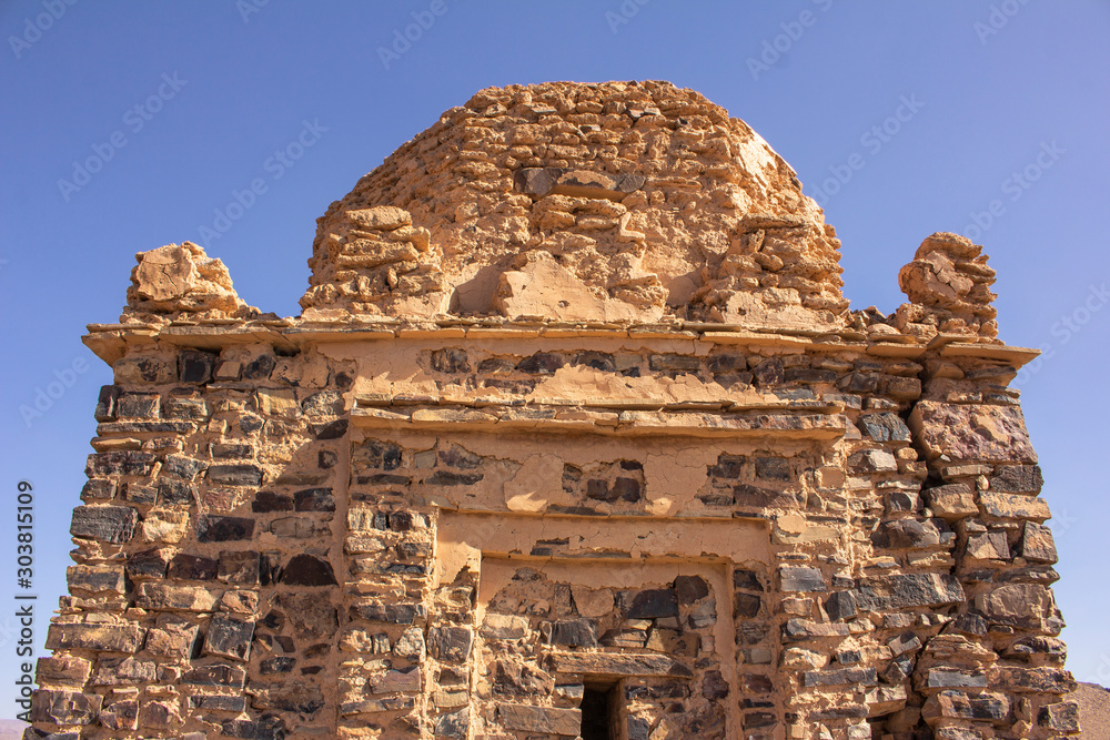 Old Koubba; Domed building from Tata, Morocco.