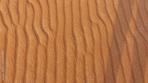 pattern in the colorful desert sand