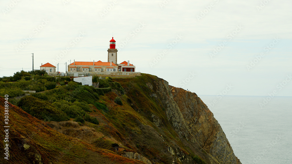The lighthouse of Cabo Da Roca in Portugal - travel photography