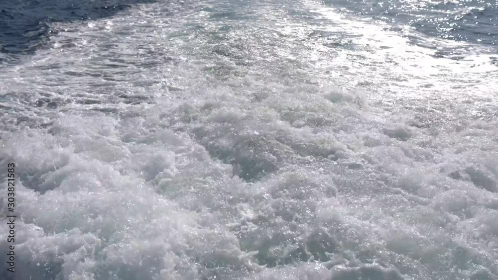Movement of seawater produced by a ship's engine Movement of seawater produced by a ship's engine