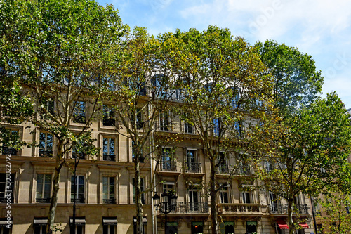 Paris; France - april 2 2018 : rue Royale photo