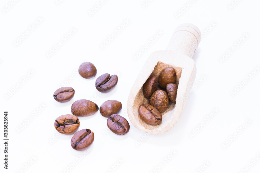 coffee bean on white background isolate coffee bean on white background isolate