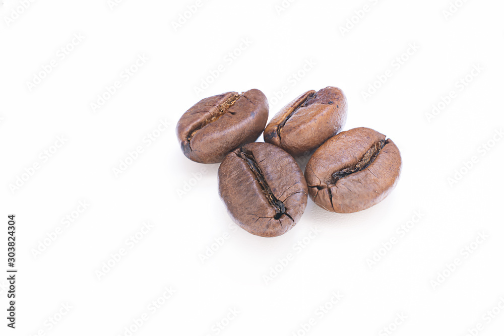 coffee bean on white background isolate coffee bean on white background isolate