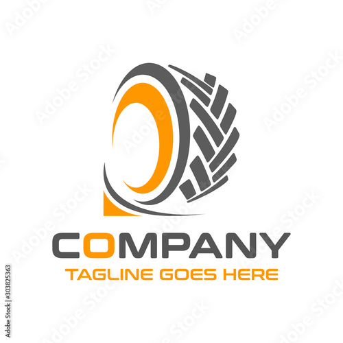 Vector logo for a car company