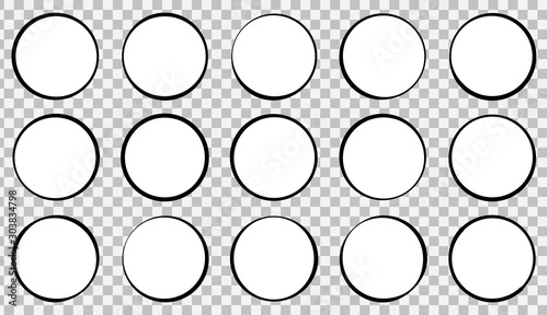 Illustration of spaces for text input.