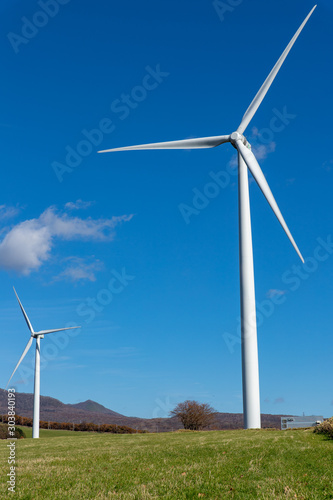 伊達市 風力発電風車