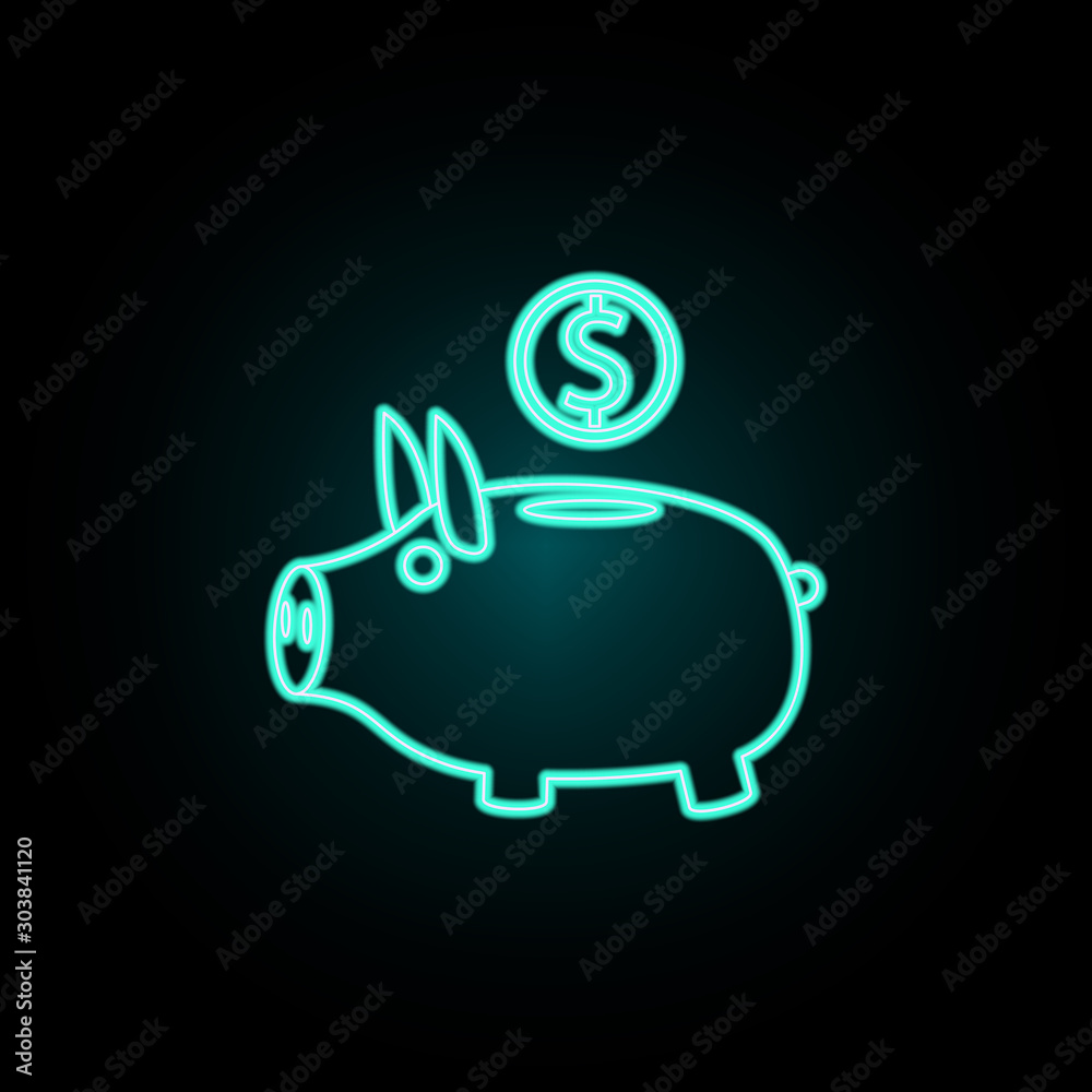 Piggy bank website top