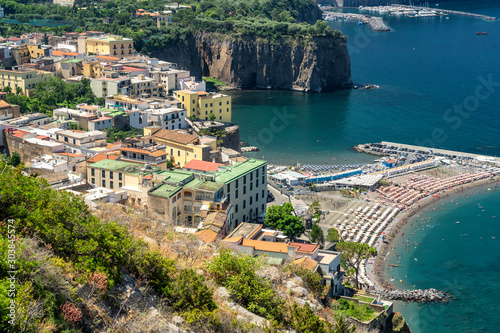 Meta di Sorrento, Naples: the coast at summer photo