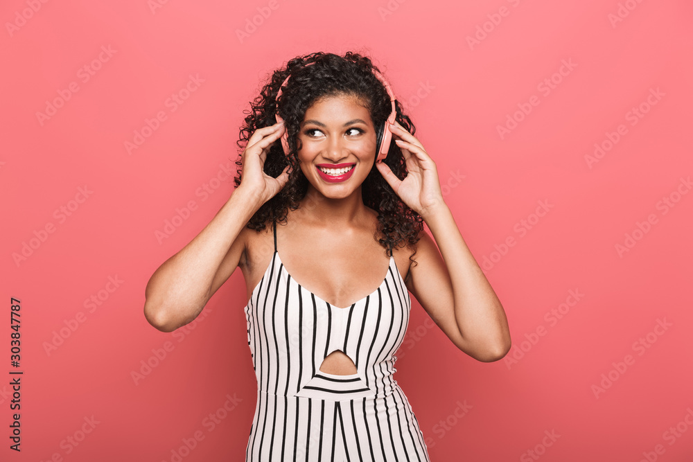 Portrait of a beautiful young african woman Portrait of a beautiful young african woman