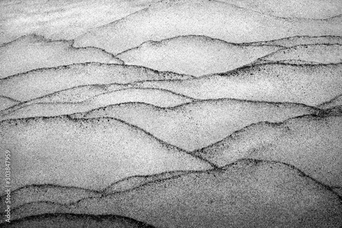 Obraz  z motywem Plaża 2 B&W