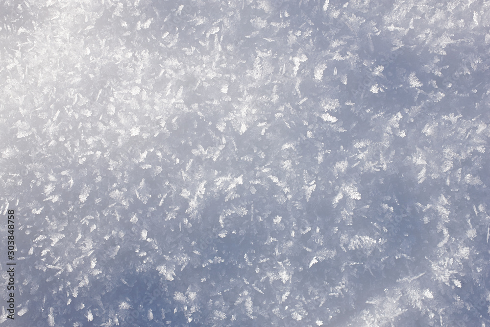 Schnee, Frost, Winter, Struktur, Textur