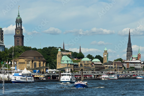 Bootstour auf der Elbe vom Hamburger Hafen bis Blankenese