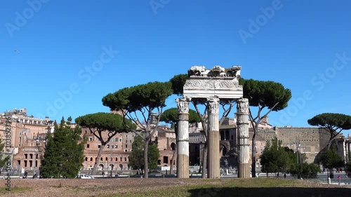 ROME Italy Ancient Roman Forum Foro Romano Temple of Venus Genetrix photo