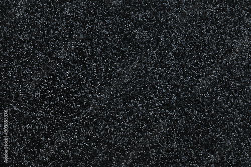 Black and White Background. Texture matte dark texture with star dust.