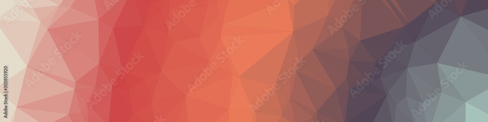 Fototapeta sand Color Abstract trianglify Generative Art background illustration