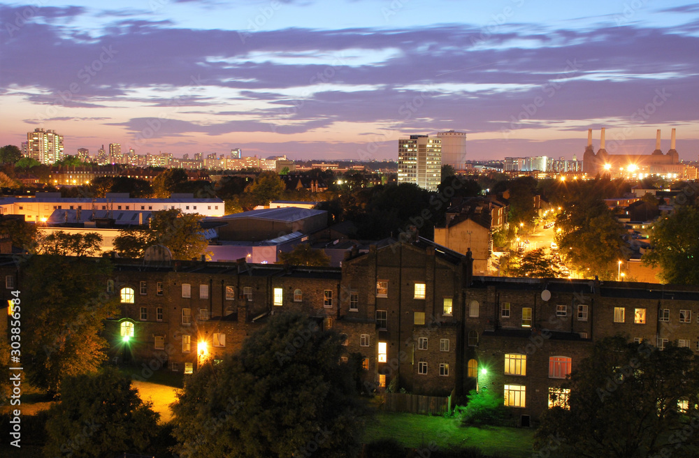 Fotografie View in South London