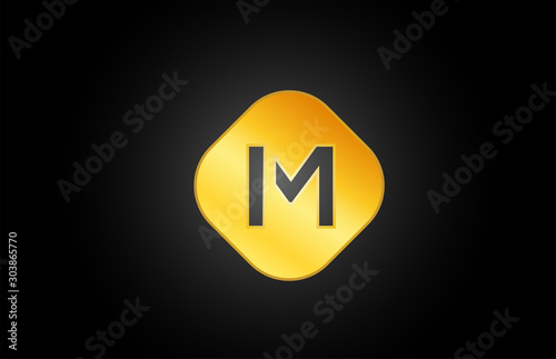 Free Download M alphabet letter icon logo shape for business company design - GFXLoad