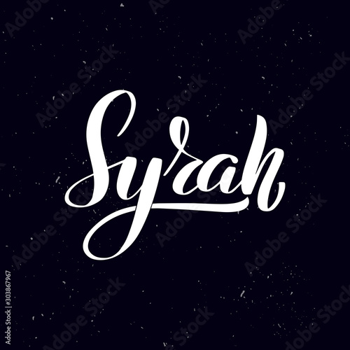 Handwritten calligraphy text, chalk on a blackboard