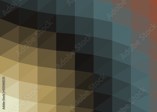 dutch Color Abstract trianglify Generative Art background illustration