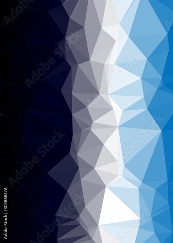 dutch Color Abstract trianglify Generative Art background illustration
