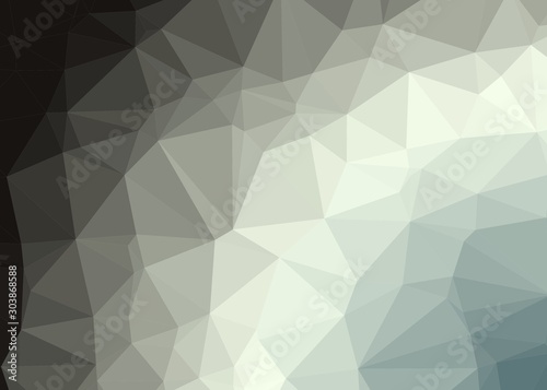 dutch Color Abstract trianglify Generative Art background illustration