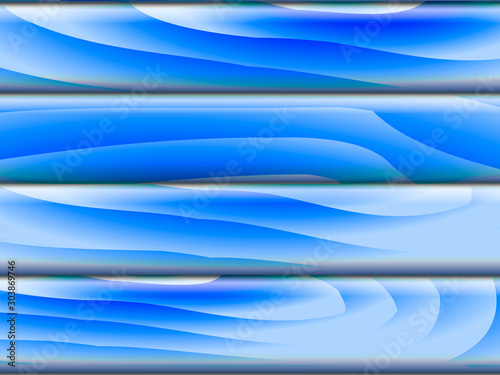 Blue wooden background. Vector illustration for card or banner