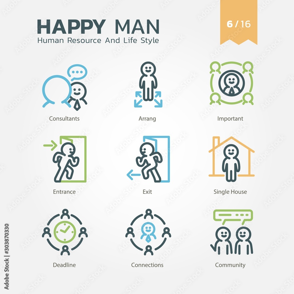 Happy Man - Human Resource And Lifestyle 6/16