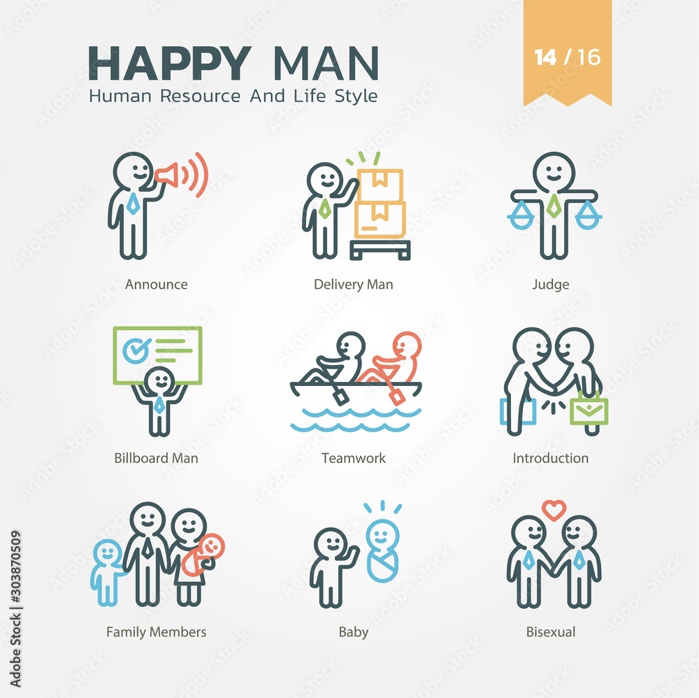 Happy Man - Human Resource And Lifestyle 14/16