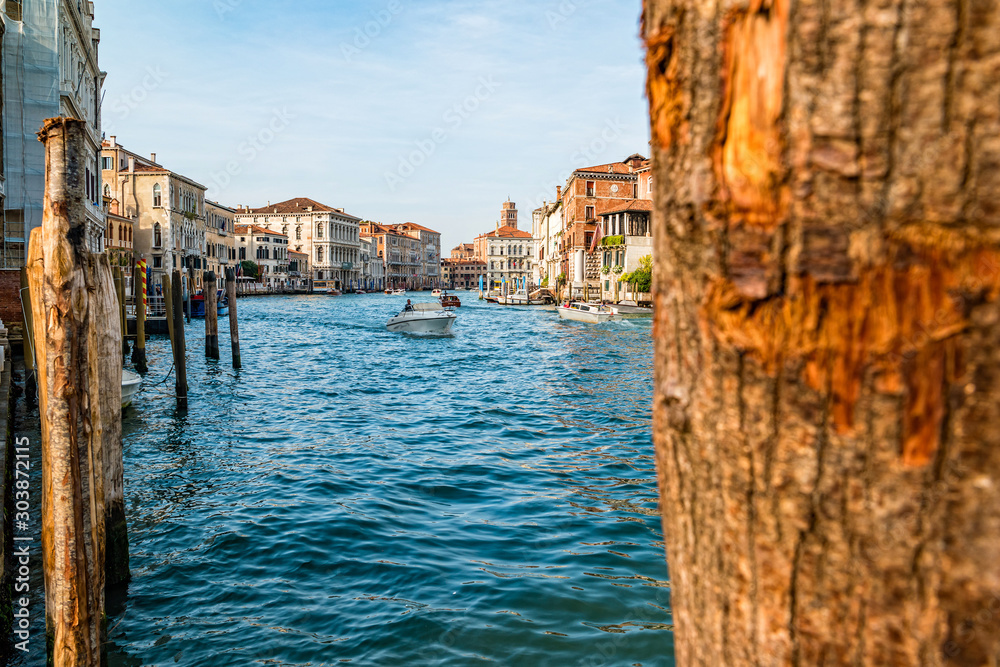 Φωτογραφία View of famous Grand Canal in Venice, Italy