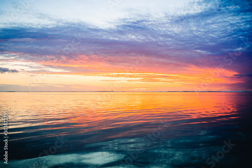 Sunset over water © Brendan