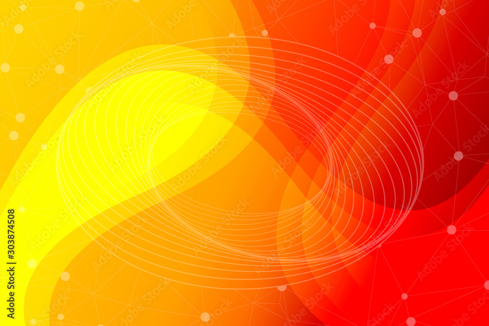 Obraz premium abstract, orange, illustration, wallpaper, design, yellow, graphic, light, backgrounds, color, texture, art, red, pattern, wave, waves, lines, decoration, backdrop, artistic, line, curve, gradient