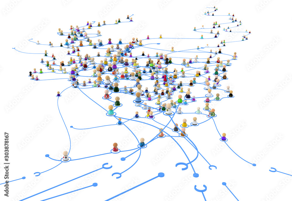Cartoon Crowd System, Disconnect Base Cartoon Crowd System, Disconnect Base