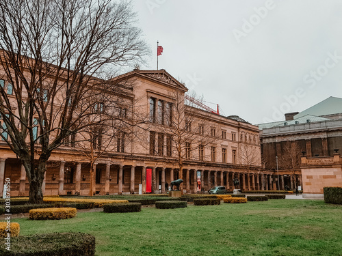 BERLIN, GERMANY - January 15, 2019. New Museum, Berlin, Germany.  photo