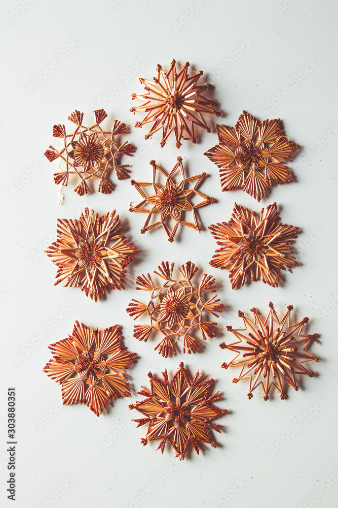 New Year's straw toys