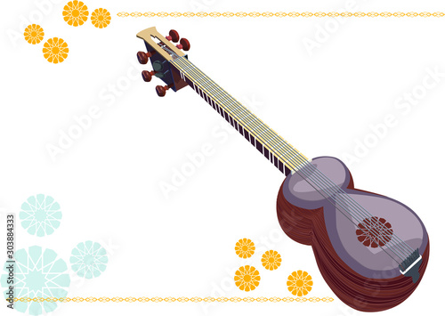 Azerbaijani musical Saz 