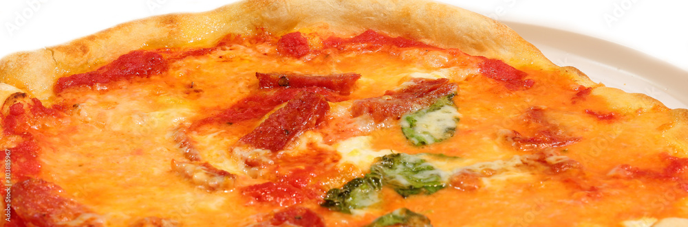 italian pepperoni pizza and mozzarella cheese italian pepperoni pizza and mozzarella cheese