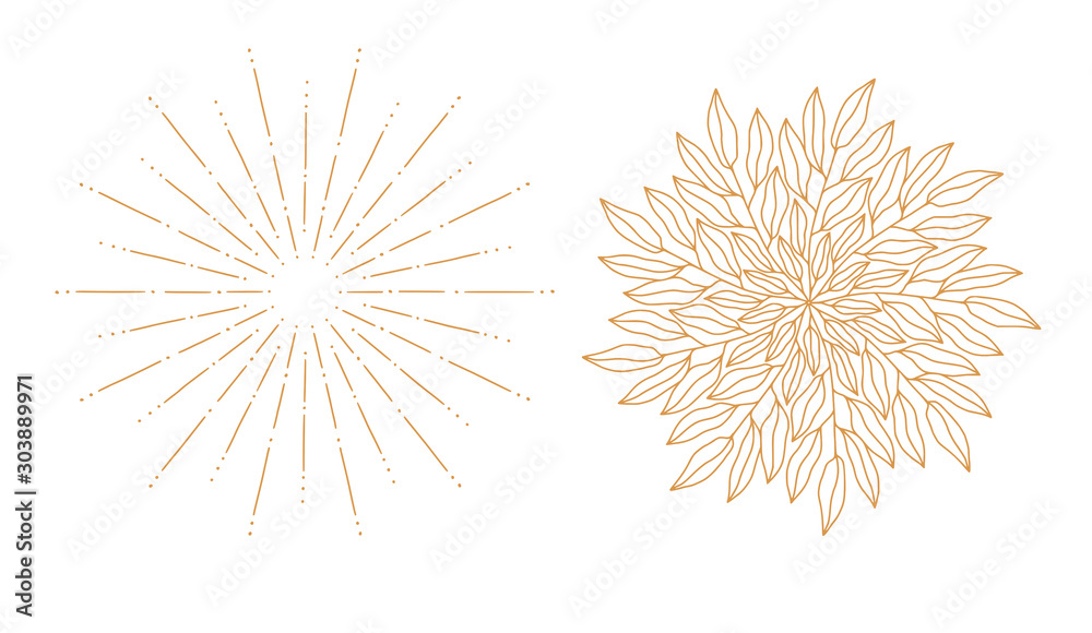 Circle Mandala gold Circle Mandala gold