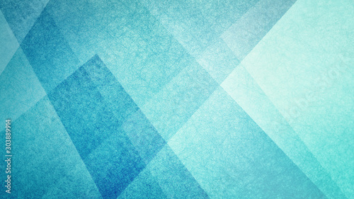 abstract blue green background triangle design with layers of geometric shapes in modern textured pattern, business or website background layouts