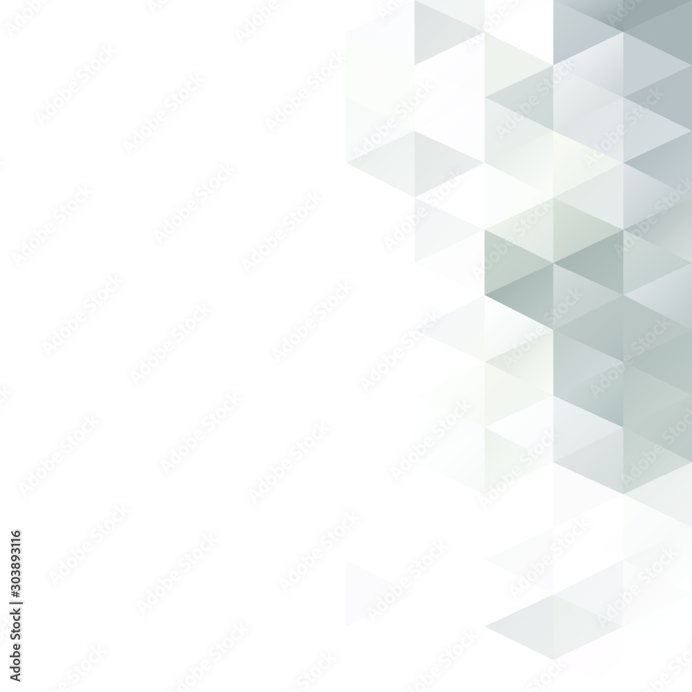Fototapeta premium Gray Grid Mosaic Background, Creative Design Templates