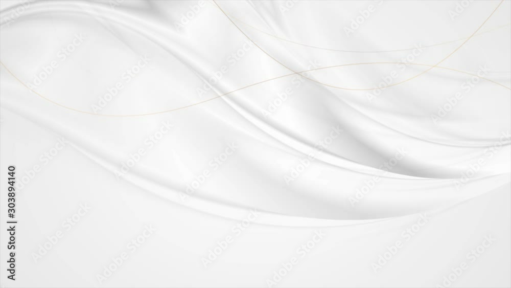 Grey silver smooth waves with curved bronze lines abstract motion background. Video animation Ultra HD 4K 3840x2160 Grey silver smooth waves with curved bronze lines abstract motion background. Video animation Ultra HD 4K 3840x2160