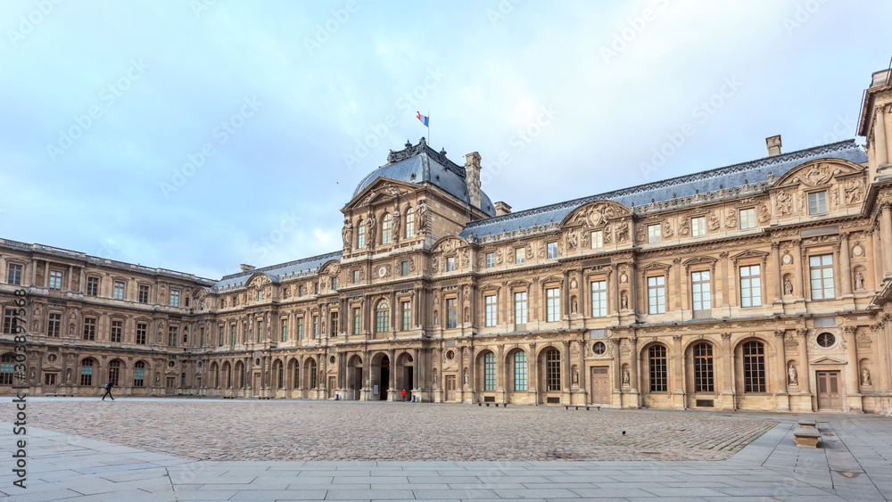 the Louvre Museum is the world's largest art museum and a historic monument in Paris.