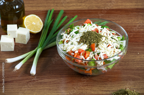 salad dish healthy food for diet 