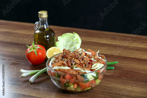 salad dish healthy food for diet 