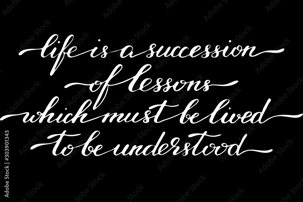 Phrase handwritten text vector Phrase handwritten text vector