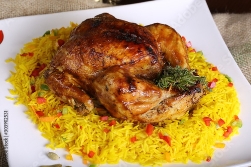 oriental food and main dish  