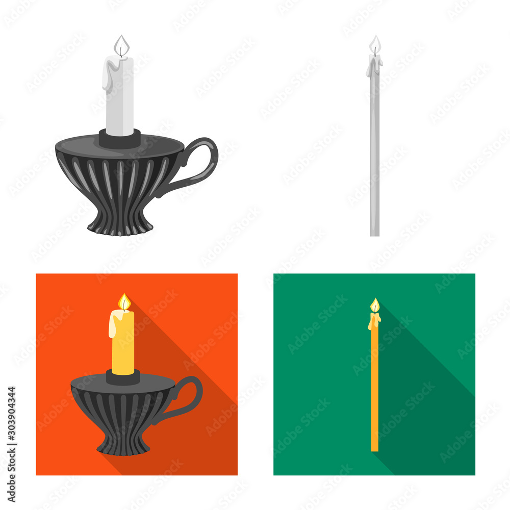 Isolated object of relaxation and flame logo. Collection of relaxation and wax stock vector illustration. Isolated object of relaxation and flame logo. Collection of relaxation and wax stock vector illustration.