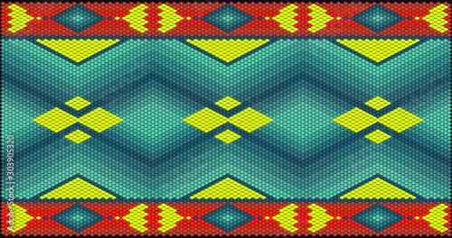 The traditional ornament of the inhabitants of the east and the Arab world.