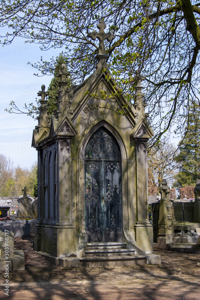 old gothic mausoleum old gothic mausoleum