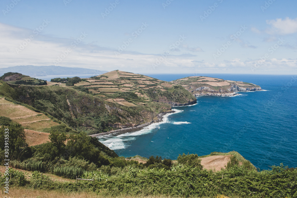 Ariel view of Portuguese Island