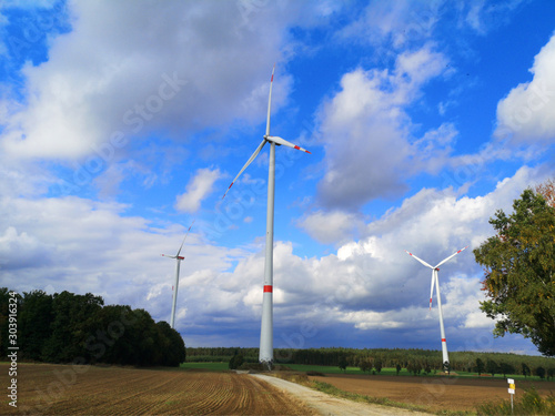 Windmills in Northern Germany